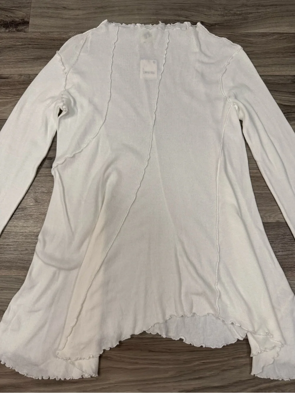 Free People We The Free Care Free Full Swing Tunic Top Cotton in Ivory Large